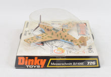 Dinky toys 726 Messerschmitt B.f 109E Virtually Mint/Boxed ''The J. W Collection''