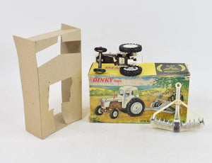 Dinky toy 325 David Brown with disc harrow Virtually Mint/Boxed ''The J. W Collection''