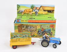 Corgi Toys Gift set 1 (overlablled GS33 box)  Fordson power major with Beast Carrier Virtually Mint/Nice box