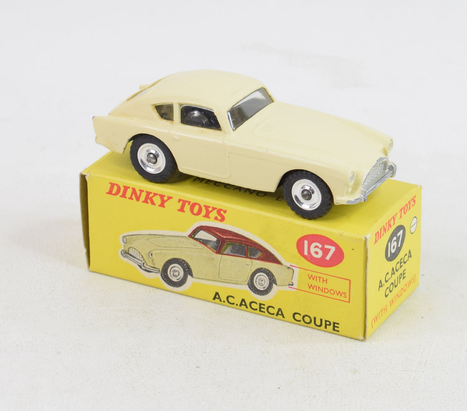 Dinky Toys 167 A.C Aceca Virtually Mint/Nice box ''The West London Collection''