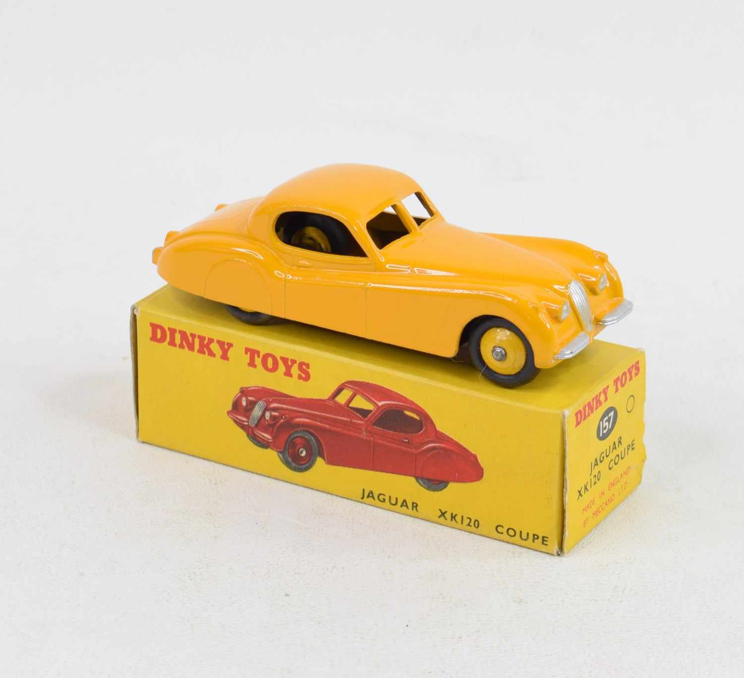 Dinky Toys 157 Jaguar Xk 120 Virtually Mint/Boxed