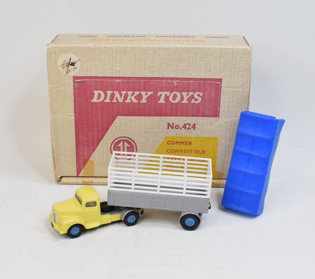Dinky toy 424 Commer Convertible Truck Virtually Mint/Boxed 'River Rhi ...