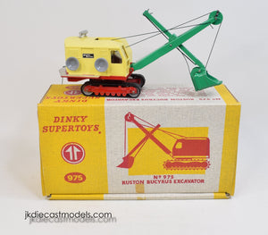 Dinky toys 975 Ruston Bucyrus - Mint/Lovely box