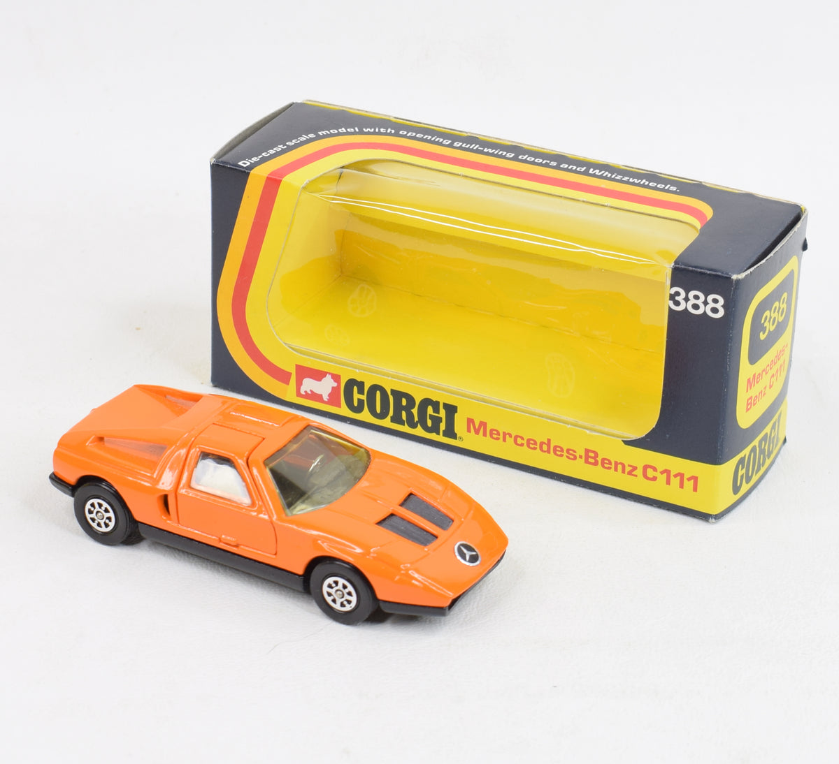 Corgi toys 388 Mercedes-Benz C111 Virtually Mint/Lovely box