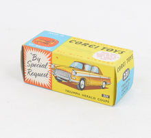 Corgi toys 231 Triumph Herald Lovely box