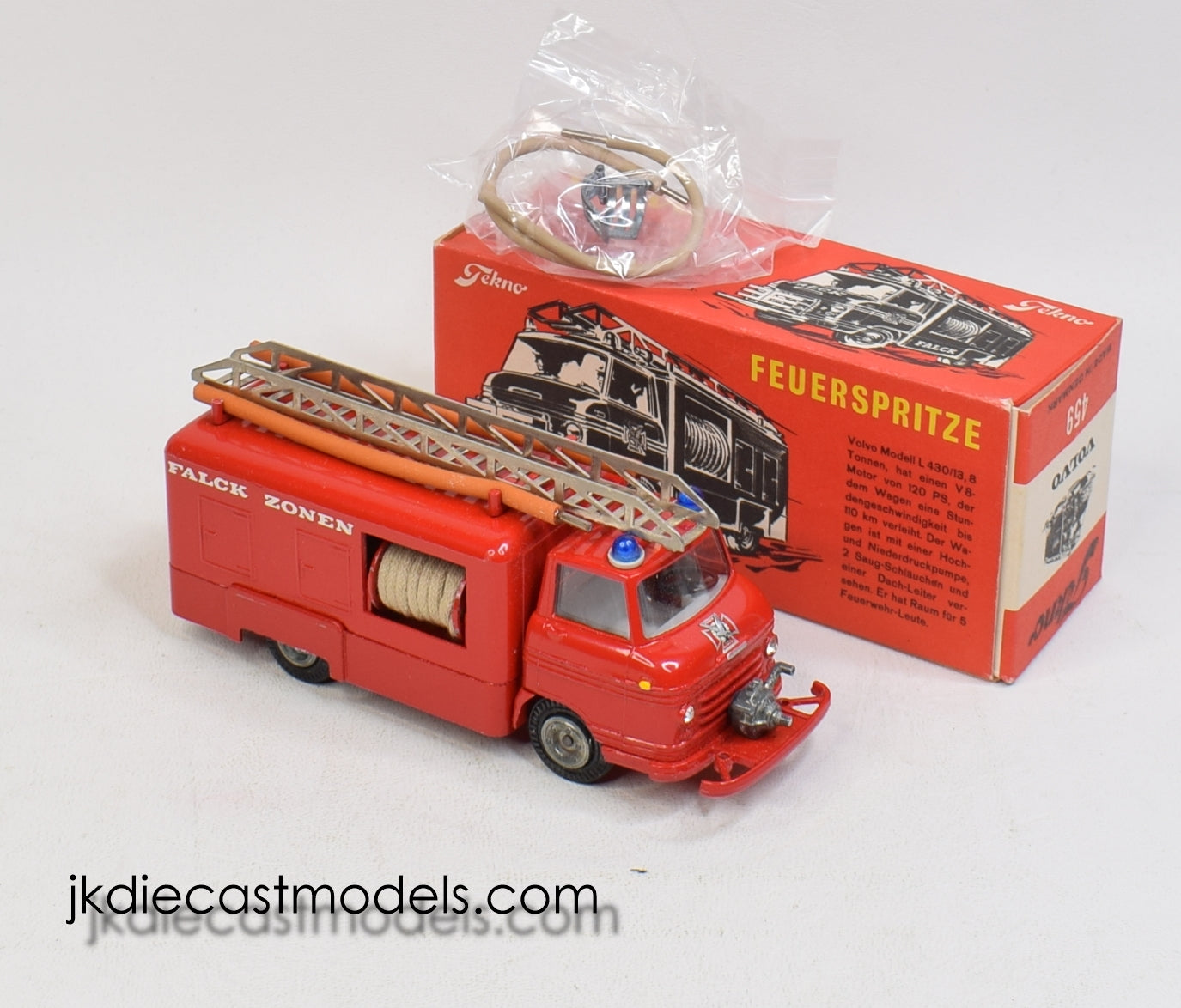 Tekno Denmark 459. Falck Zonen Fire Engine - Sold - Värld Tekno Denmark 459. Falck Zonen Fire Engine - Sold - Värld