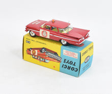 Corgi toys 439 'Chevrolet' Fire chief Virtually Mint/Nice box