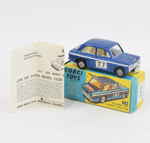 Corgi toys 340 Hillman Imp Virtually Mint/Nice box 'Carlton Collection'