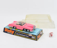 Dinky toys 100 Fab 1 Virtually Mint/Boxed (Black interior) "The J. W Collection"