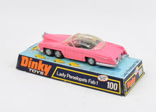 Dinky toys 100 Fab 1 Virtually Mint/Boxed (Black interior) "The J. W Collection"