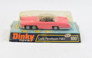 Dinky toys 100 Fab 1 Virtually Mint/Boxed (Black interior) "The J. W Collection"