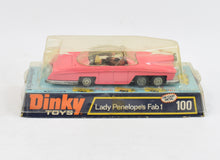 Dinky toys 100 Fab 1 Virtually Mint/Boxed (Black interior) "The J. W Collection"