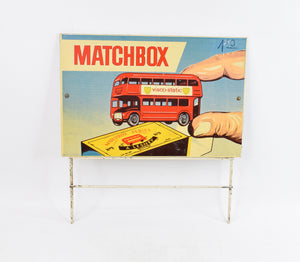 Point of sale - Matchbox Lesney Retailers wooden/metal sign