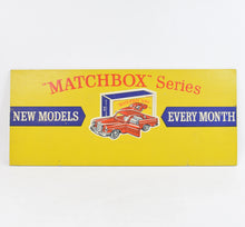 Point of sale - Matchbox Lesney Retailers wooden sign