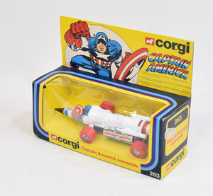 Corgi toys 263 Captain America Jetmobile Virtually Mint/Lovely box