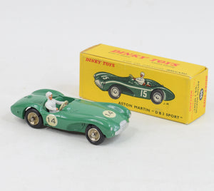 French Dinky 506 Aston Martin DB3 Virtually Mint/Boxed (RN14) "The West London Collection"