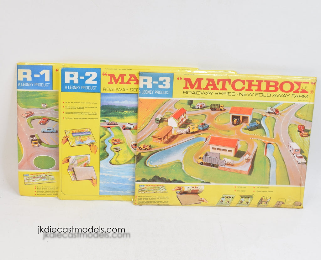 Matchbox Lesney R 1 R 2 R 3 Layout Matts Factory Sealed JK DIE matchbox-lesney-r-1-r-2-r-3-layout-matts-factory-sealed-jk-die