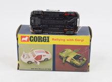 Corgi toys 282 Mini-Cooper Virtually Mint/Boxed (Blue tinted glazing)  'Weslake Collection'