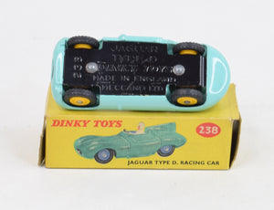 Dinky Toys 238 D type Jaguar Virtually Mint/Boxed "The West London Collection"