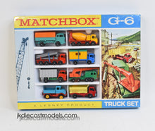 Matchbox G-6 Commercial Truck Set (Unsold shop stock) No.12