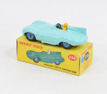 Dinky Toys 238 D type Jaguar Virtually Mint/Boxed "The West London Collection"