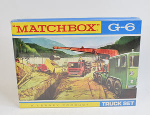 Matchbox G-6 Commercial Truck Set (Unsold shop stock) No.12