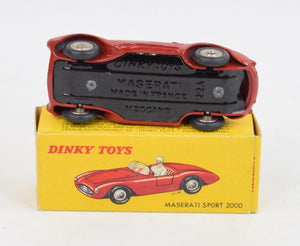 Dinky Toys 22a Maserati Sport 2000 Virtually Mint/Nice box ''The West London Collection''