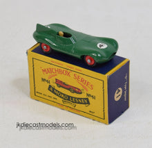 Matchbox Lesney 41 D tpye Jaguar Virtually Mint/Boxed