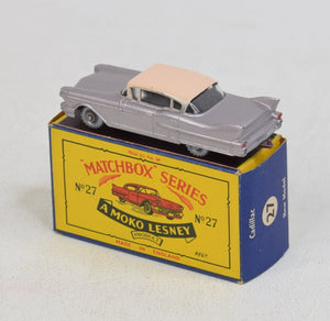 Matchbox Lesney 27 Cadillac SPW/B4 Virtually Mint/Boxed