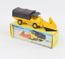 French Dinky Toys 567 Unimog with snow plough Virtually Mint/Nice box 'Carlton Collection'