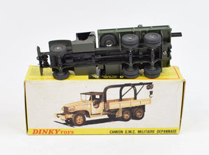 French Dinky 808 Renault Camion G.M.C Recovery truck Virtually Mint/Nice box 'Carlton Collection'