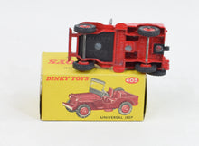 Dinky toys 405 Universal Jeep Virtually Mint/Boxed 'Carlton Collection'