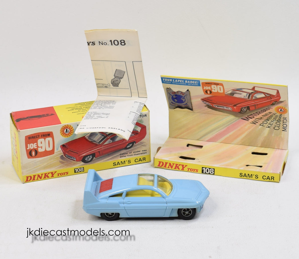 Dinky toys 108 Sam's Car Virtually Mint/Boxed ''The Winchester Collection''