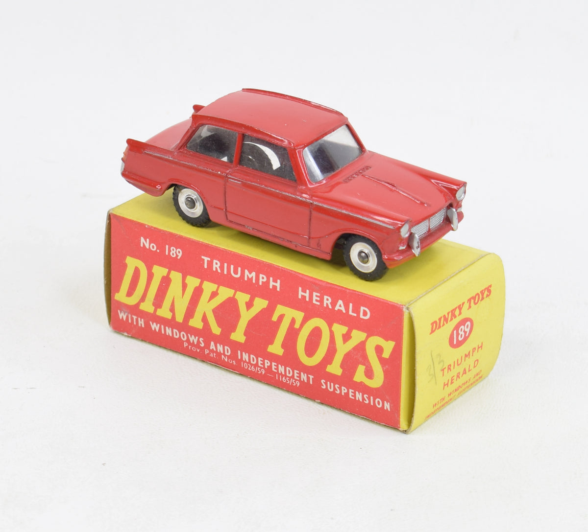 Dinky Toys 189 Triumph Herald 'Promotional' Very Near Mint/Boxed