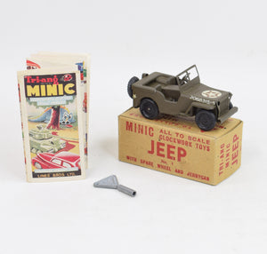 Tri-ang Minic - No.1 Jeep - Mint/Boxed