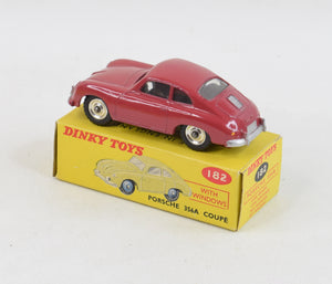 Dinky 182 Porsche 356A Coupe Virtually Mint/Boxed (light cerise) 'Lansdown Collection'