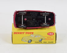 Dinky 182 Porsche 356A Coupe Virtually Mint/Boxed (dark cerise) 'Lansdown Collection'