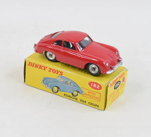 Dinky 182 Porsche 356A Coupe Virtually Mint/Boxed (Silver hubs) 'Lansdown Collection'