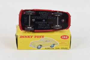 Dinky 182 Porsche 356A Coupe Virtually Mint/Boxed (Silver hubs) 'Lansdown Collection'