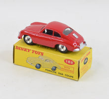 Dinky 182 Porsche 356A Coupe Virtually Mint/Boxed (Shiny spun  hubs) 'Lansdown Collection'