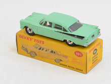 Dinky Toys 191 Dodge Royal Sedan Virtually Mint/Boxed (Matte basepate)