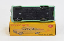 Dinky Toys 191 Dodge Royal Sedan Virtually Mint/Boxed (Matte basepate)