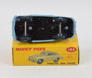 Dinky 182 Porsche 356A Coupe Virtually Mint/Boxed (Blue hubs) 'Lansdown Collection'