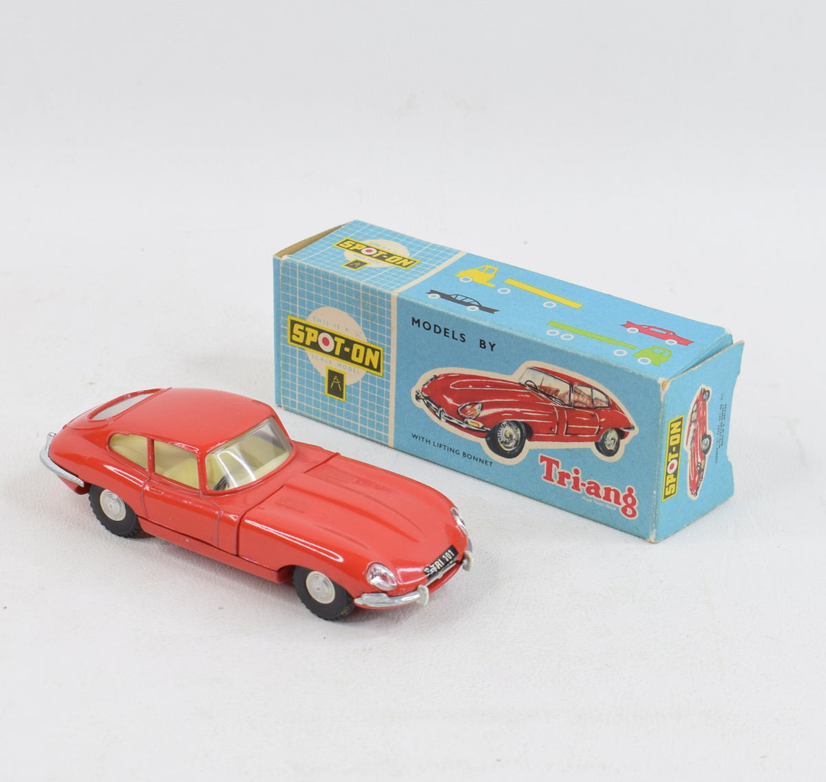 Spot-on 217 E Type Very Near Mint/Boxed 'Shropshire Collection'