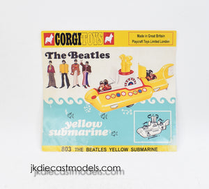 Corgi toys 803 Yellow submarine Poster/Flyer