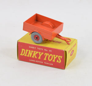 Dinky Toys 341 Land-Rover Trailer Virtually Mint/Nice box