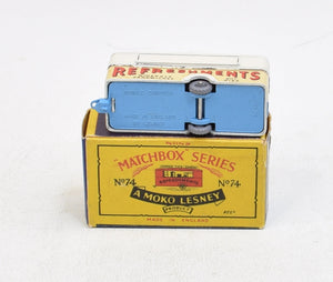 Matchbox Lesney 74 Mobile Canteen GPW/B4 Virtually Mint/Boxed 'Dryden' Collection