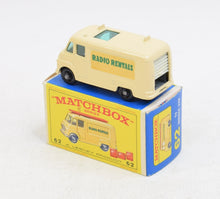 Matchbox Lesney 62 TV Service van Mint/Lovely box 'Dryden' Collection