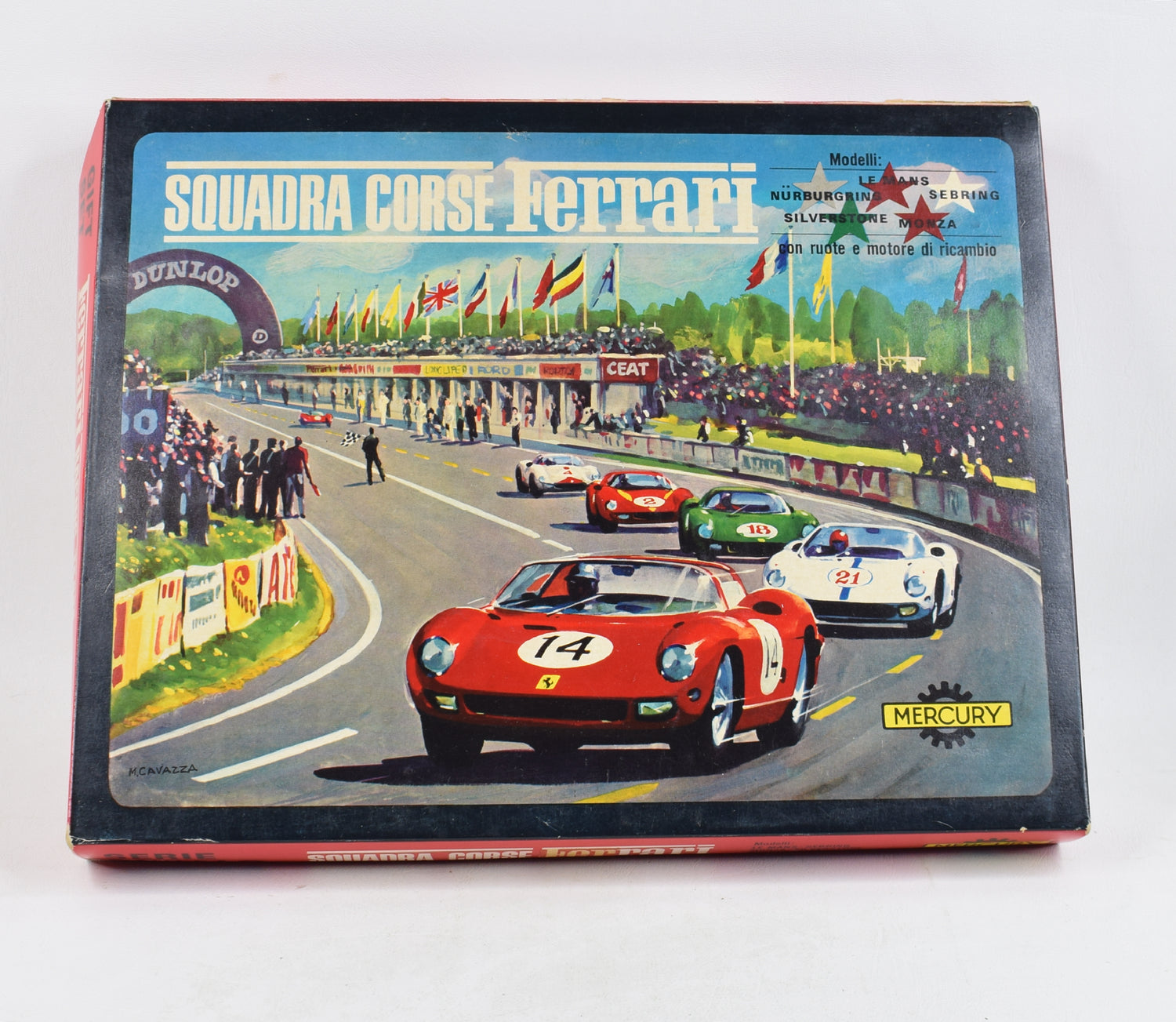 Mercury art 84 Squadra corse Ferrari gift set Virtually Mint/Lovely box