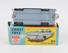 Corgi toys 245 Buick Riviera Virtually Mint/Boxed (Met Green with wire style hubs) 'Weslake Collection'